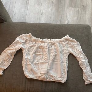Brandy Melville - White off the shoulder top